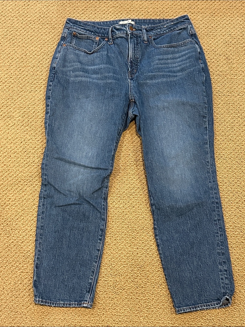 Madewell The Curvy Perfect Vintage Jean size 16W Medium Blue Wash